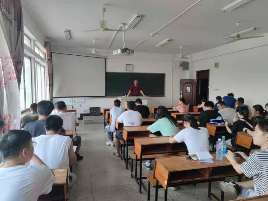 图1 部长彭健民部长讲话