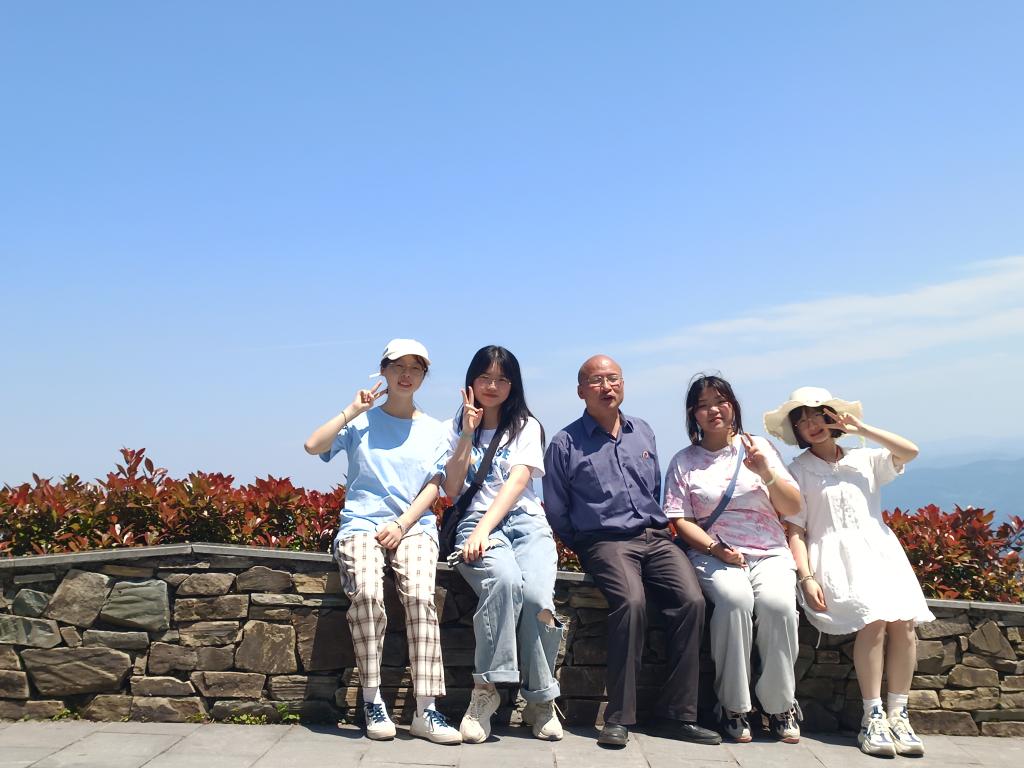 熊山古寺合影