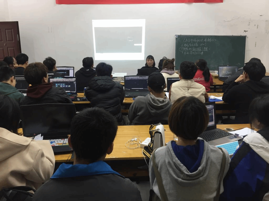 听课评课教研活动的现场(416教室)